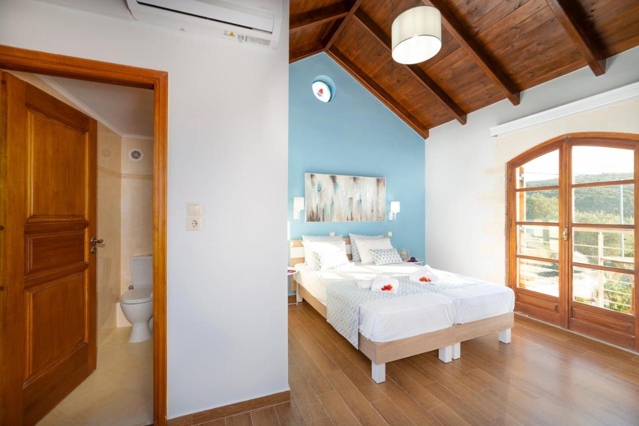 Cretan Lux Villa Heated Pool Gavalochori Exterior foto